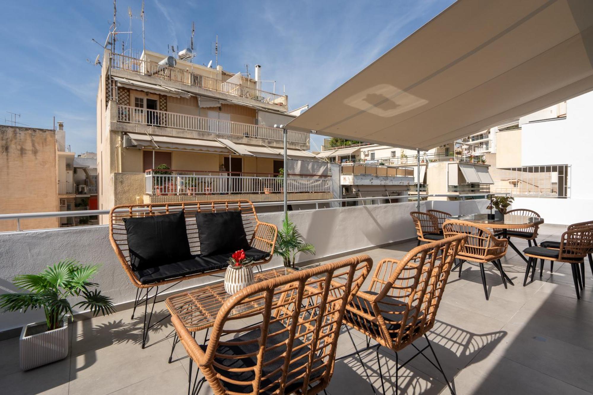 אתונה Seven Hills, Boutique Apartments מראה חיצוני תמונה